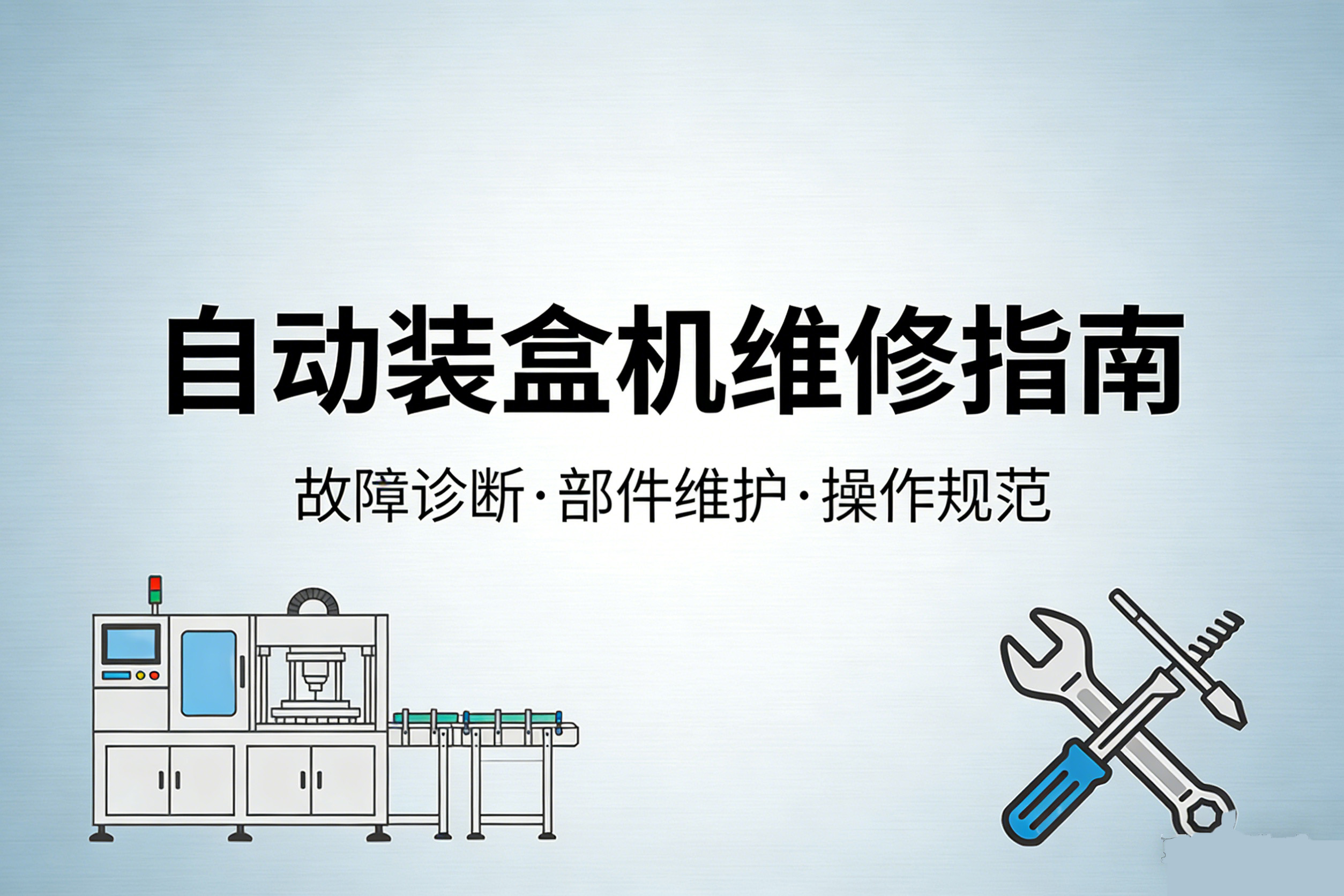 装盒机卡纸盒故障与排除维修指南